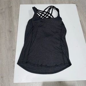 Lululemon Open Back Tank top size 2